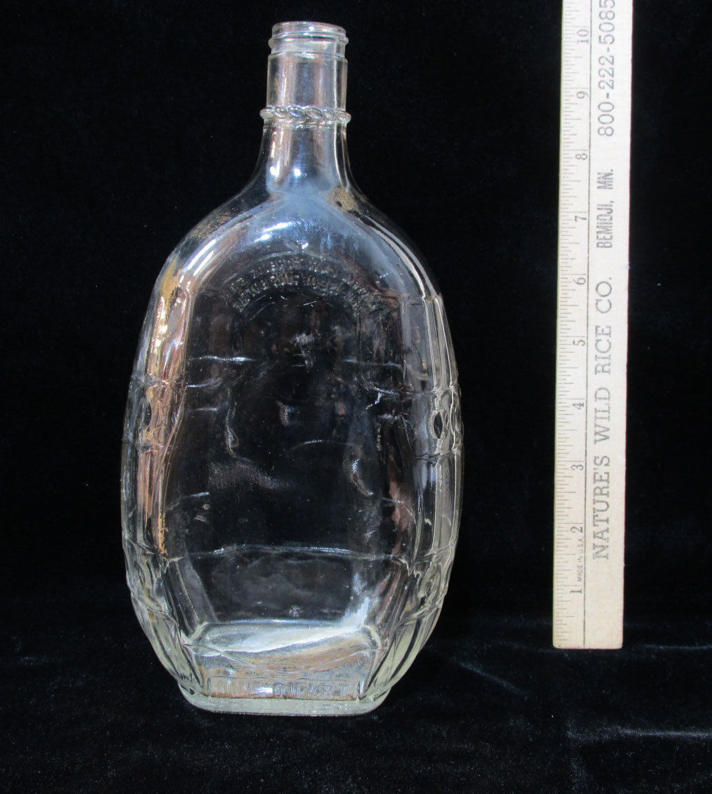 vintage clear glass bottle anchor hocking and 14 similar items