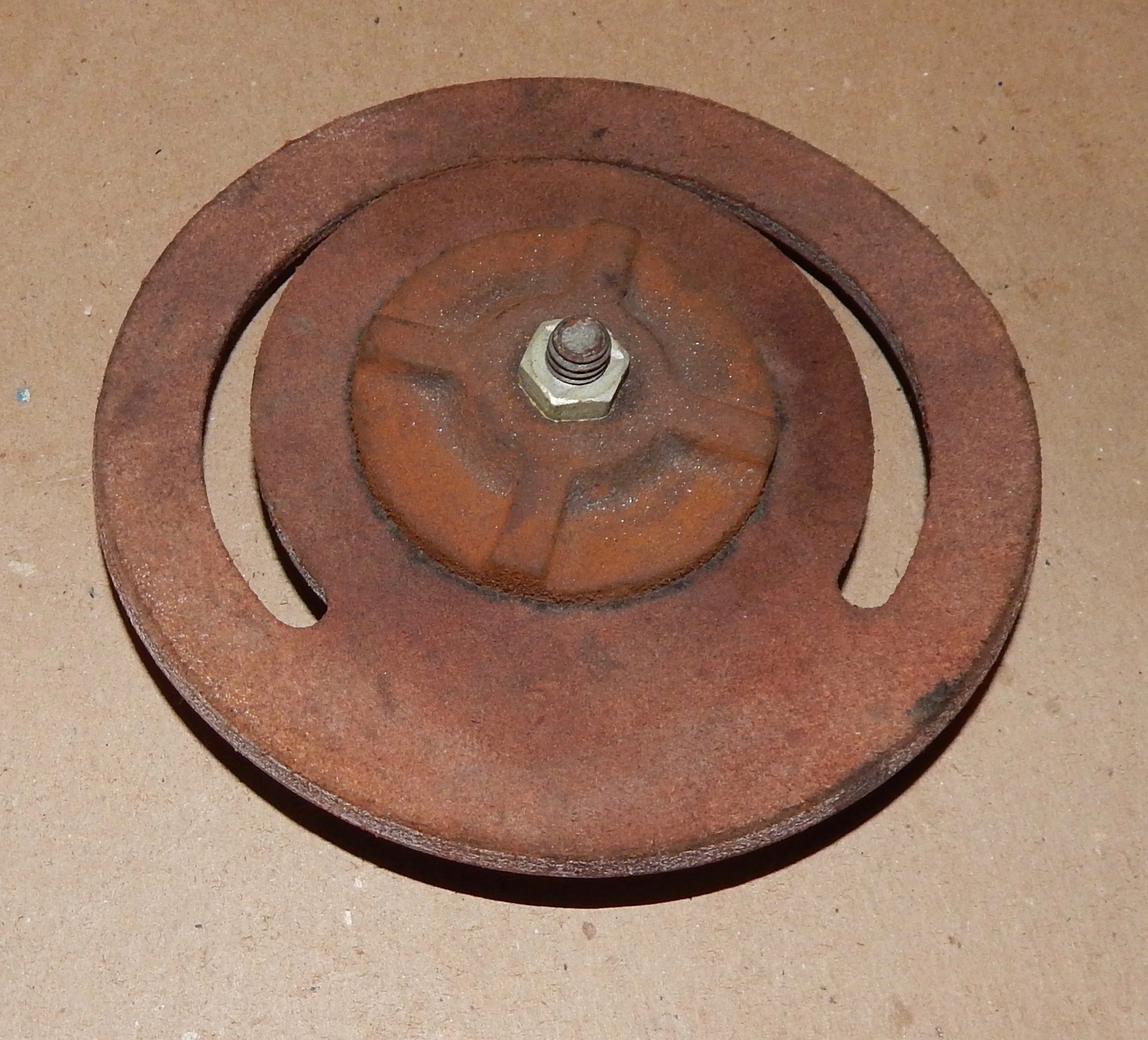 Cast Iron Foot Valve Replacement Leather Flapper Weight Water Well 3" x