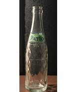 PATIO  SODA BOTTLE  FROM  THE  PEPSI COLA  MAKERS 8 oz  DIAMOND  GRID PA... - $23.36