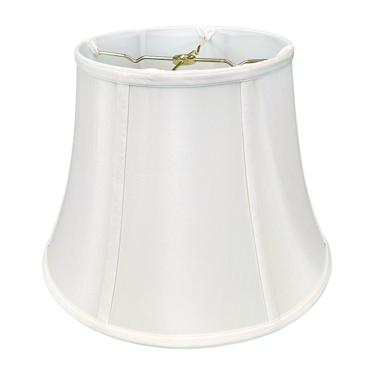 Royal Designs Modified Bell Lamp Shade - White - 10 x 16 x 12.5
