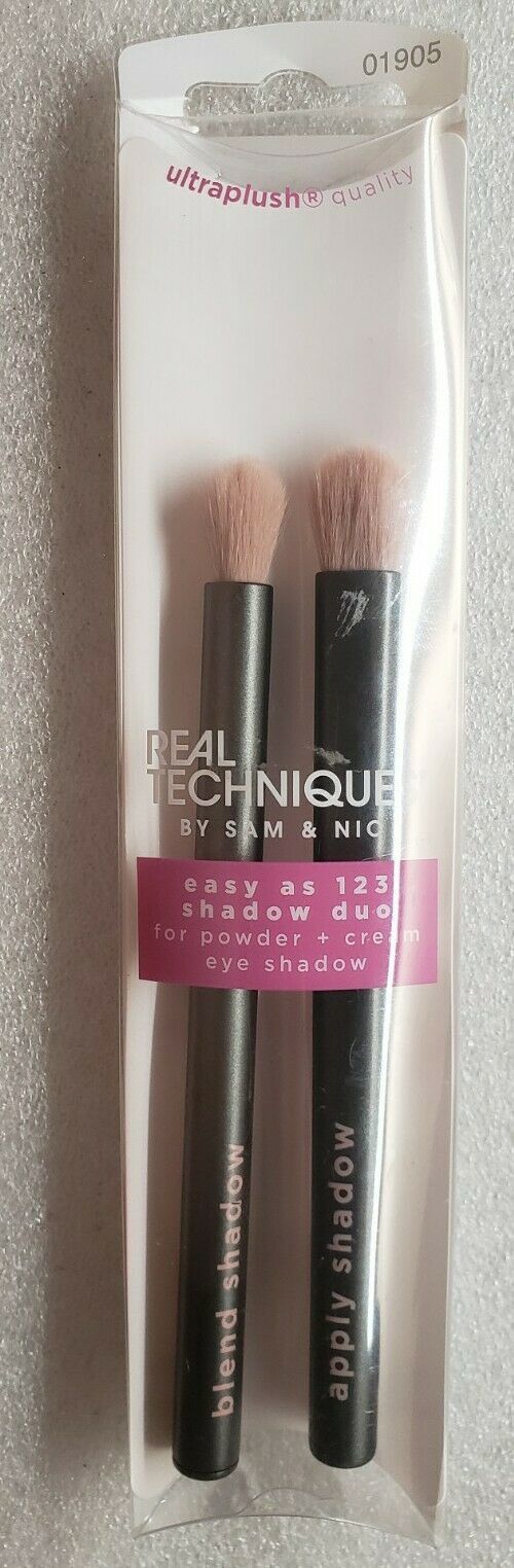 Real Techniques Sam & Nic Easy As 123 Shadow Duo For Powder + Cream Eye Shadow - $12.59