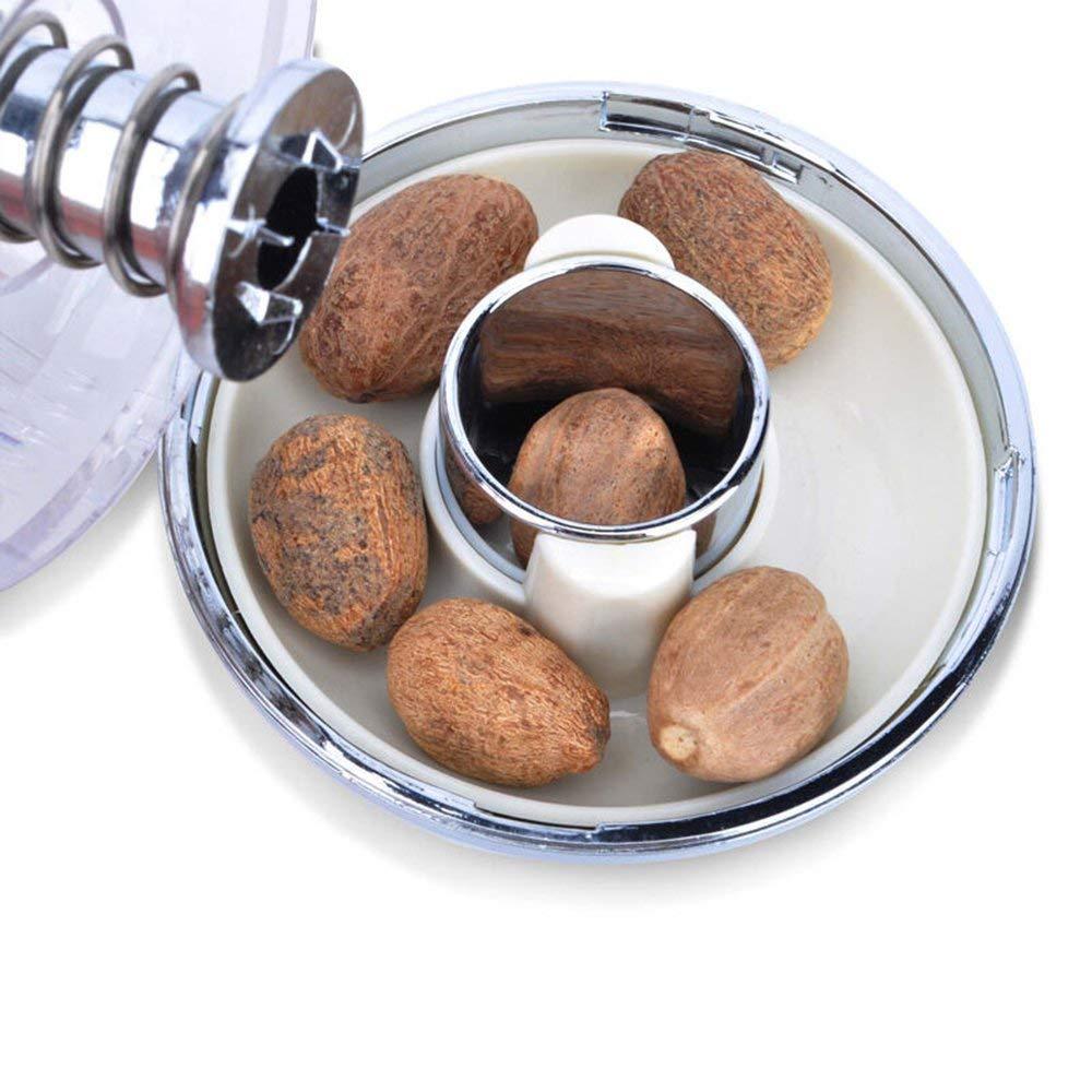 Nutmeg Grinder Mill Stainless Steel Nutmeg Mill Spice Grinder Kitchen