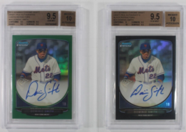 Lot Of 2 BGS 9.5 2013 Bowman Chrome Draft Dominic Smith W/Refractors #BCA-DS - $250.49