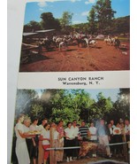 Vintage Sun Canyon Ranch Warrensburg NY Postcard 51493 New York - £9.79 GBP