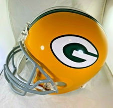 BART STARR / AUTOGRAPHED GREEN BAY PACKERS FULL SIZE THROWBACK HELMET / STEINER image 3