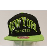 New York Yankees New Era Lime Green One Size Fits Most 9Fifty Wool Hat - $27.23