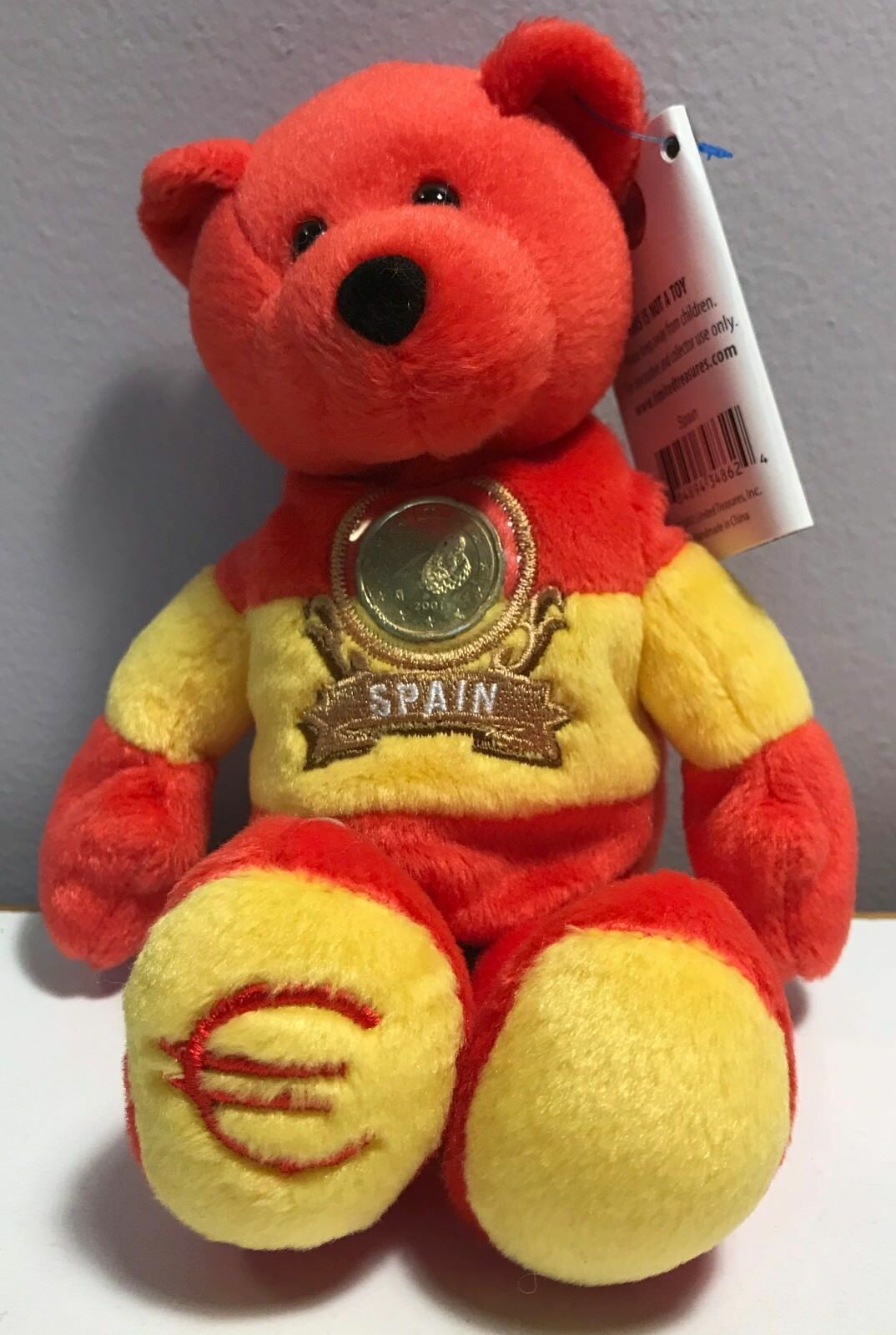 Primary image for LIMITED TREASURES SPAIN EURO COIN BEAR NEW ESPANIA