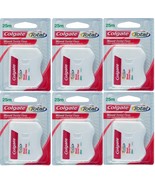 6 x Colgate Waxed Dental Floss 25mtrs For Improved Mouth Health - $13.67