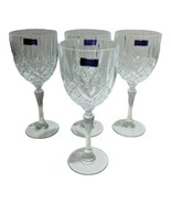 Marquis By Waterford Markham Wine Water Goblet Made In Italy 8.5”T Set Of 4 - $118.80