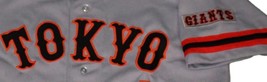 Yoshinobu Takahashi #24 Giants Tokyo Button Down Baseball Jersey Grey Any Size image 4