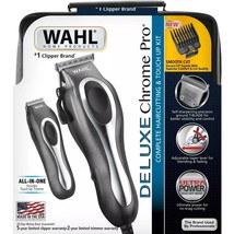 Wahl Deluxe Chrome Pro Complete Haircutting & Touch Up Kit, 25 Pieces - $49.99
