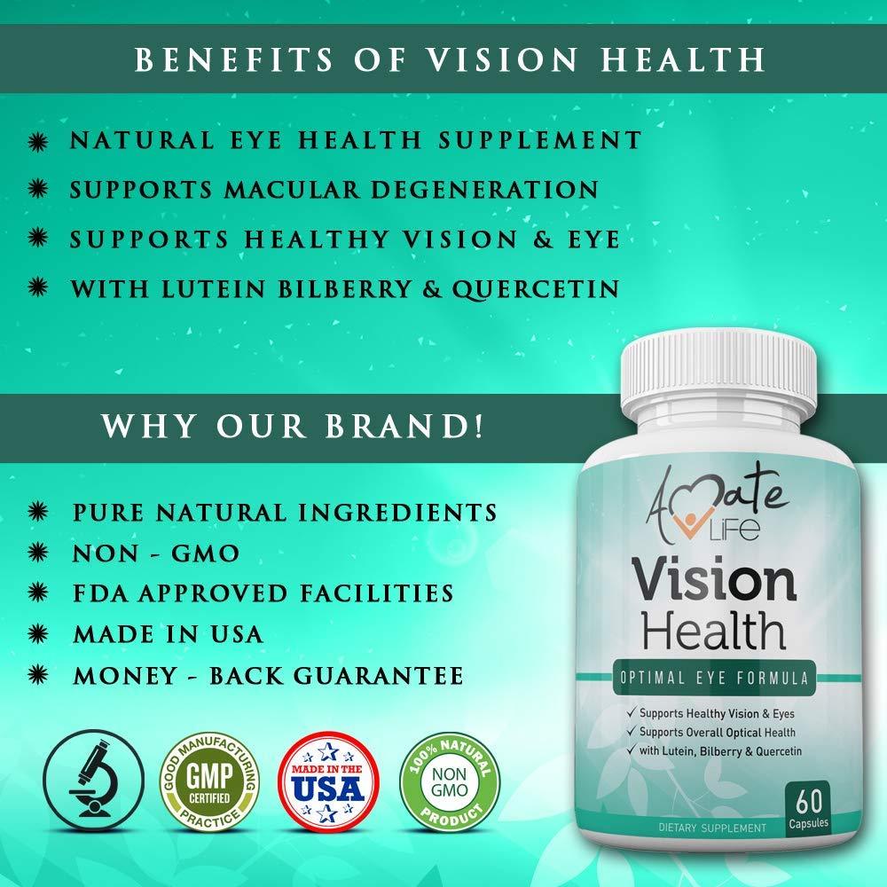 Amate Life Vision Health With Quercetin And 50 Similar Items