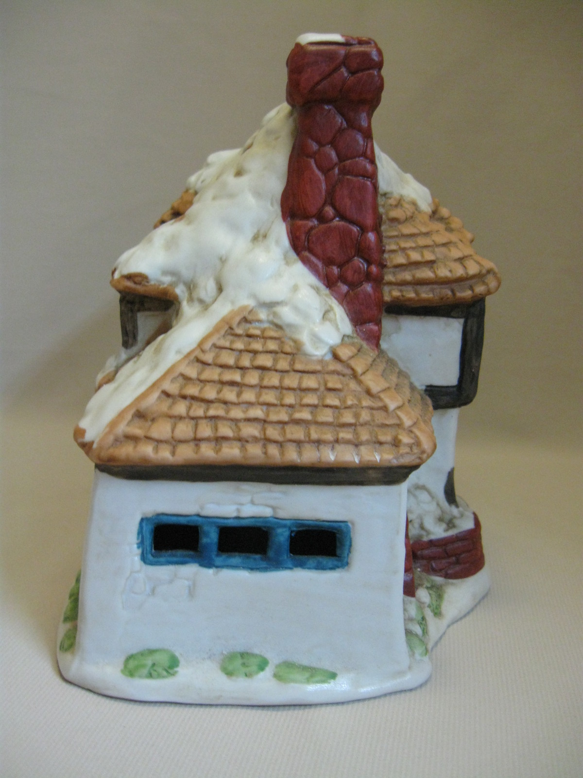 Bisque Porcelain The Village Market Building Christmas Village Villages, Houses