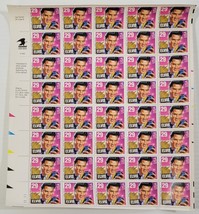 *R) 1992 USPS Elvis Presley 29 Cent Commemorative Stamps - Sheet of 40 - $14.84
