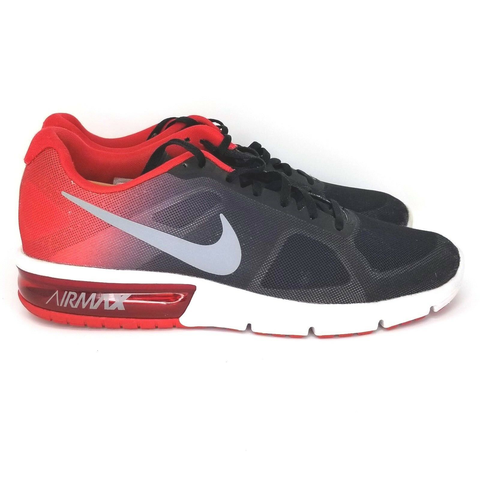Nike Air Max 10.5 Sequent Black Red Grey and 31 similar items Nike Air Max 10.5 Sequent Black Red Grey and 31 similar items