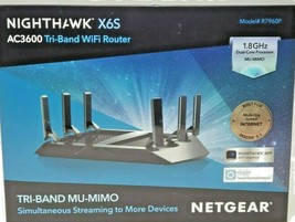 NETGEAR Nighthawk X6S AC3600 Smart WiFi Router R7960P Tri-band Pre-Owned - $134.63