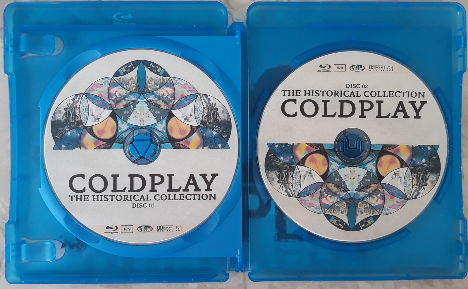 Coldplay The Historical Collection 2x Double Blu-ray (Videography)