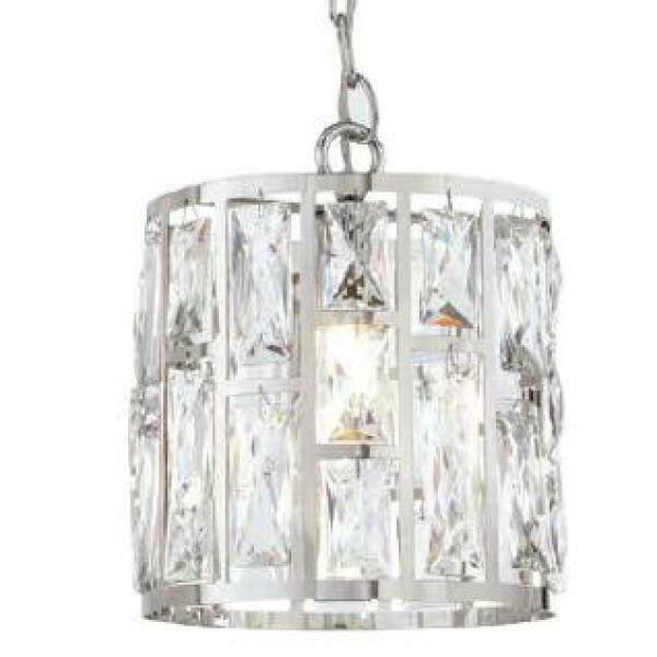  Home Decorators Collection Kristella  1 Light Crystal and 