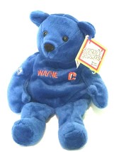 Salvinos Bammers NHL Wayne Gretzky Rangers 99 Beanie Baby Bear Plush 9" New - $12.75