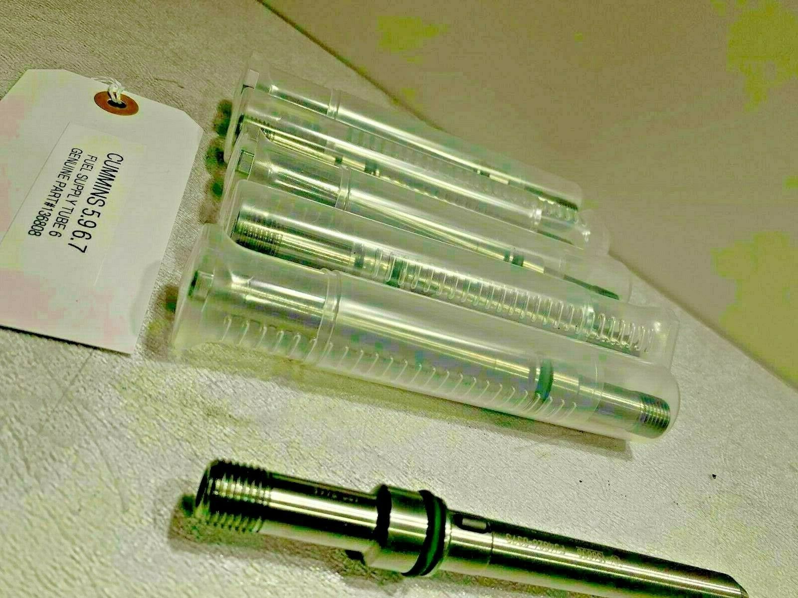 SET OF (6) 5.9 CUMMINS DIESEL INJECTOR CONNECTOR TUBE INJECTOR TUBES