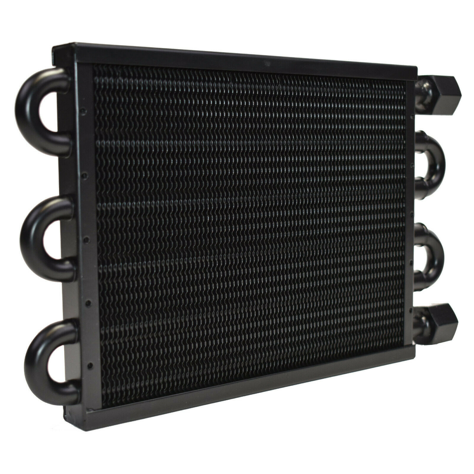 ATeam Performance Aluminum Tube & Fin Transmission Oil Cooler, 15 1/2