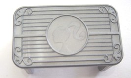   Barbie Lap Computer Serving Tray Silver - $14.99