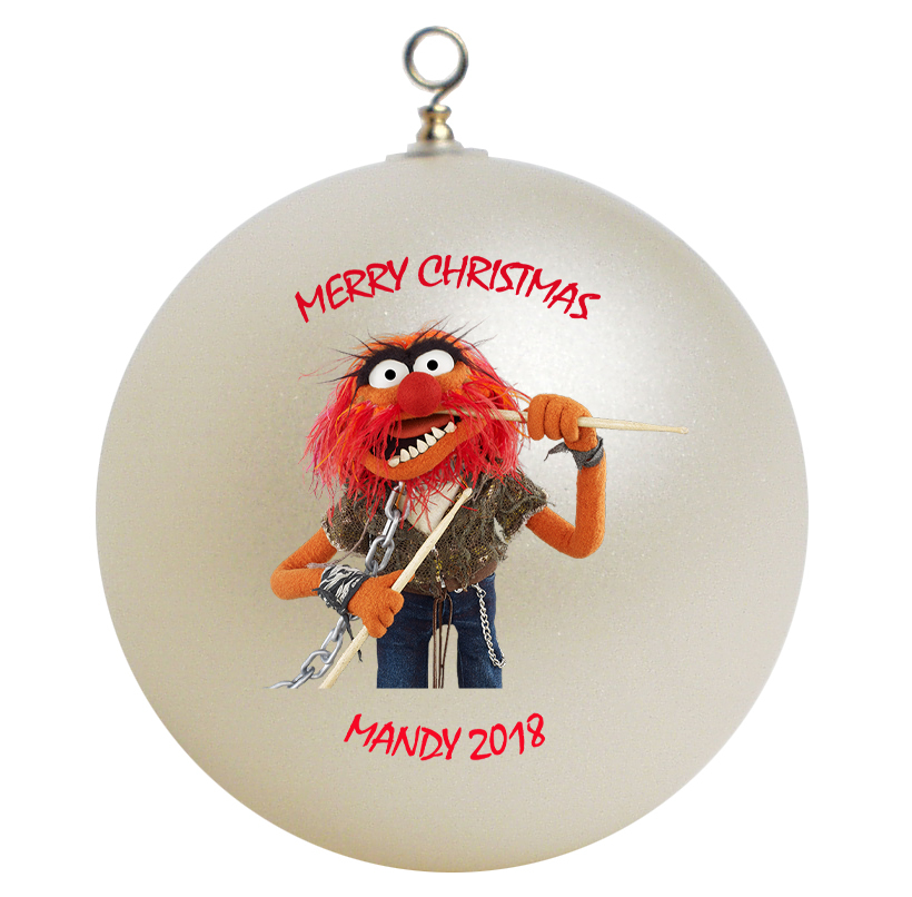 Personalized The Muppets Animal Christmas Ornament Gift