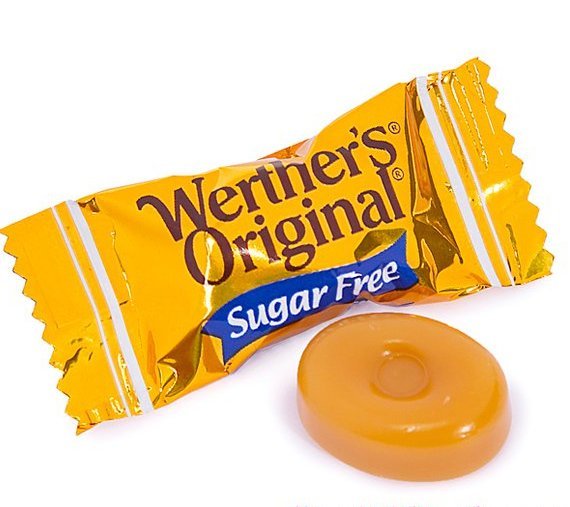 Werthers Sugar Free Original Hard Caramel Candy 12 LBs Storck - Food ...