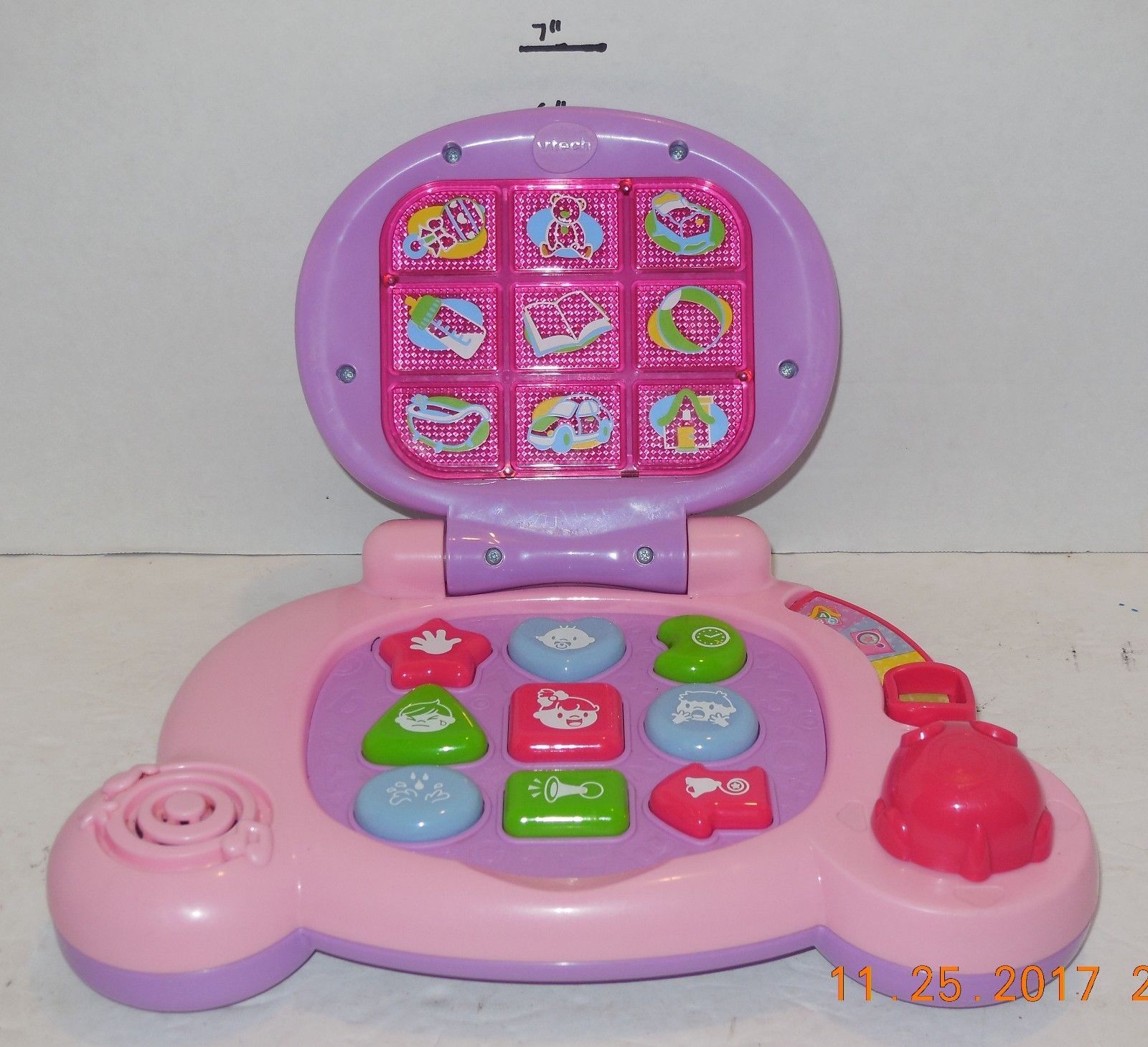 vtech baby's learning laptop pink