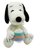 Prestige Toy Snoppy Easter Egg Plush Peanuts 50 Anniversary 7 inch Stuffed Dog - $22.43