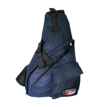 Messenger Sling Body Bag Backpack NAVY School Shoulder Day Pack Hiking R... - $21.78