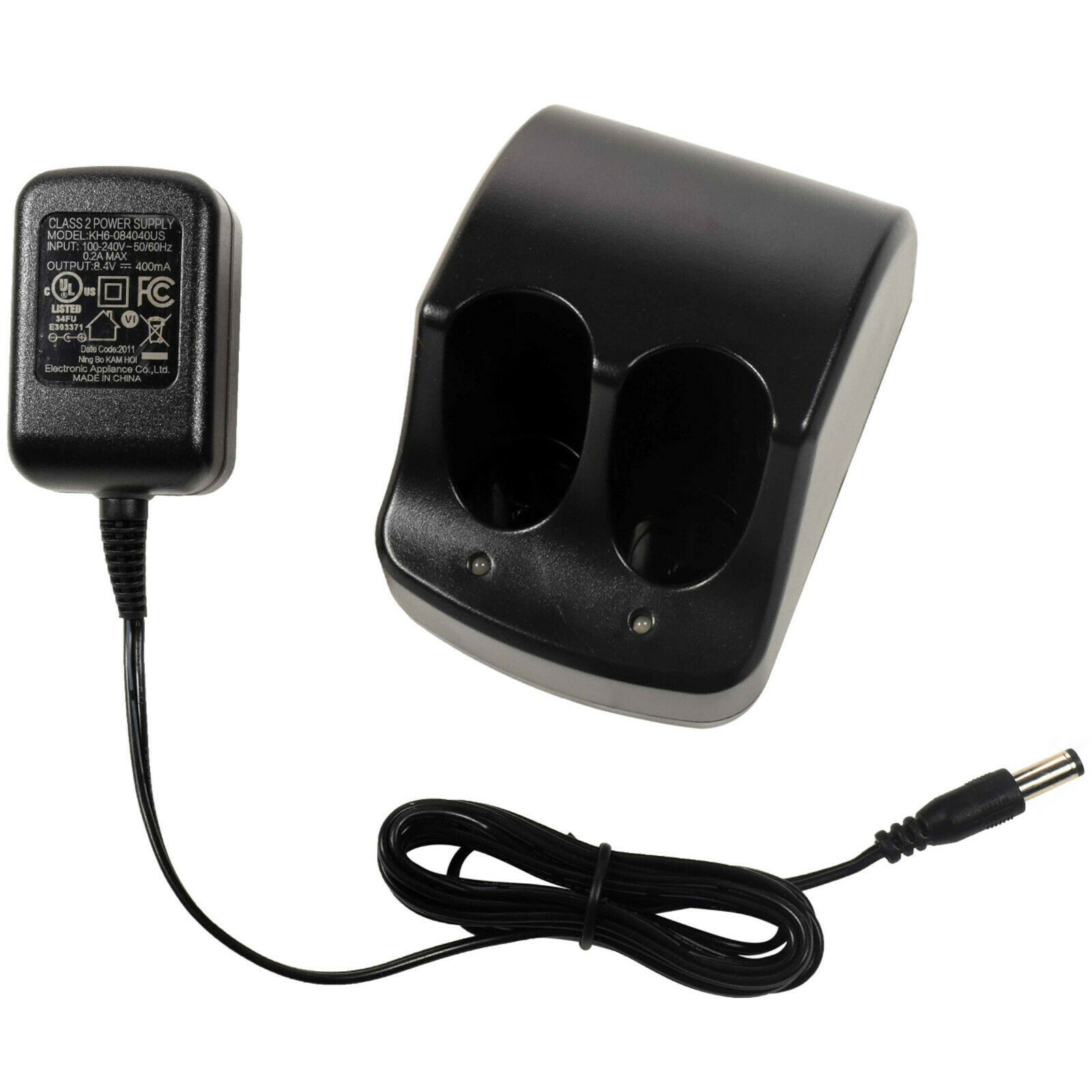 HQRP Dual Battery Charger for Black & Decker Versapak VP100, 15199503