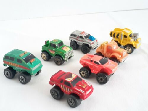 Vintage Details about   Micro Road Champs Mini Micro Machines 1987 Blue Van Truck Speed GO