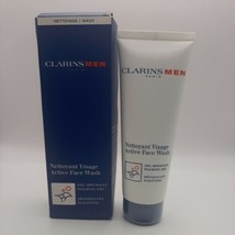Clarins Men Active Face Wash 4.4oz  NIB Sealed - $17.81