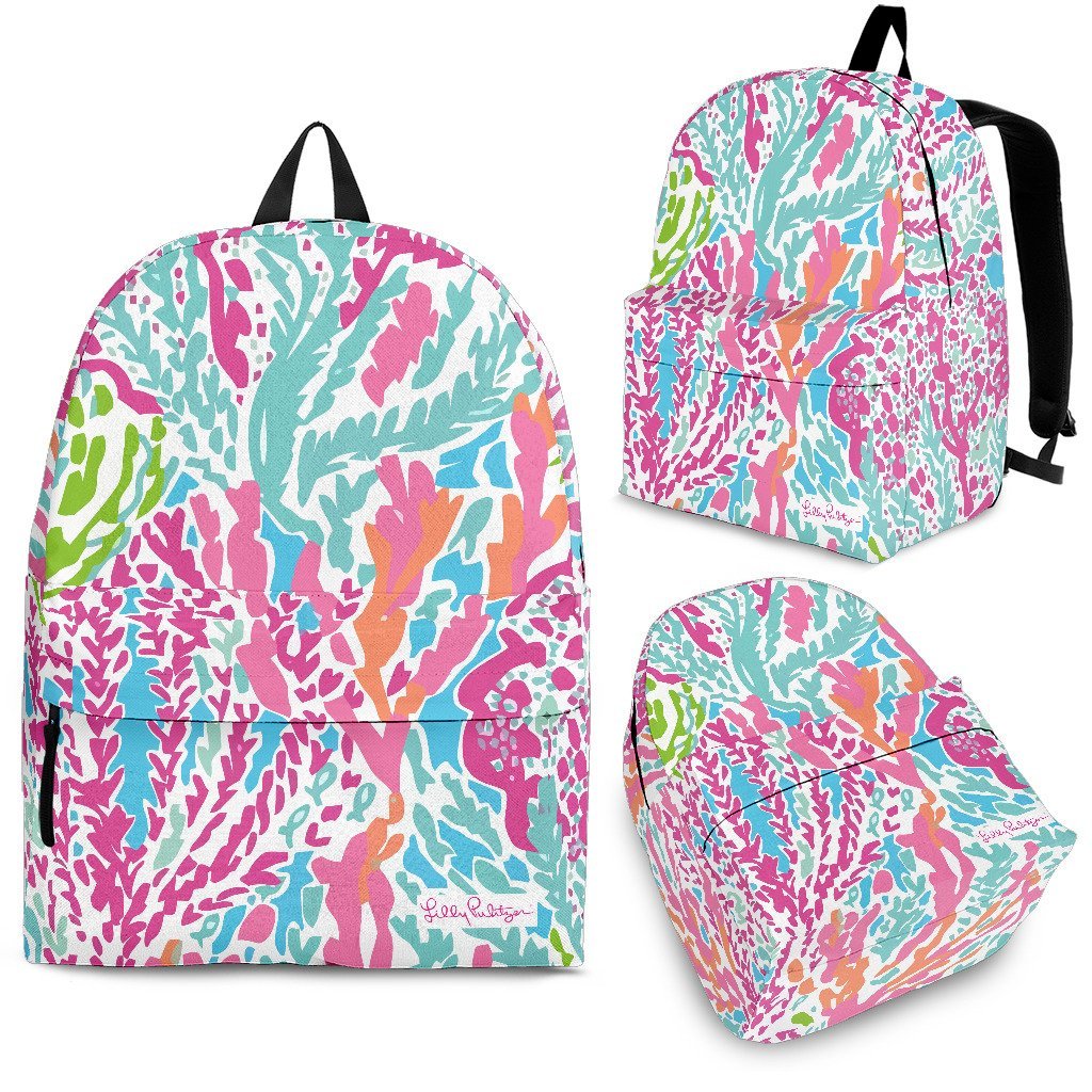 Lets Cha Cha Lilly Pulitzer Backpacks School Travel - Bags & Backpacks