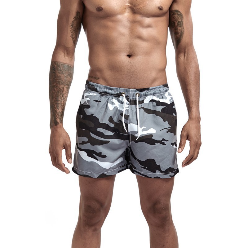 Camouflage quick-dry men's drawstring causal sports GYM Athletic shorts ...