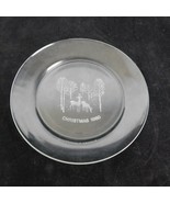 Figi&#39;s Crystal Collectors Plate 1980 Christmas 8&quot; diameter Made in Franc... - $19.35