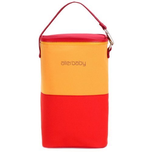 Travel Package Infant Bottle Tote Bag Baby Keep Milk Fresh Bag RED&Yellow