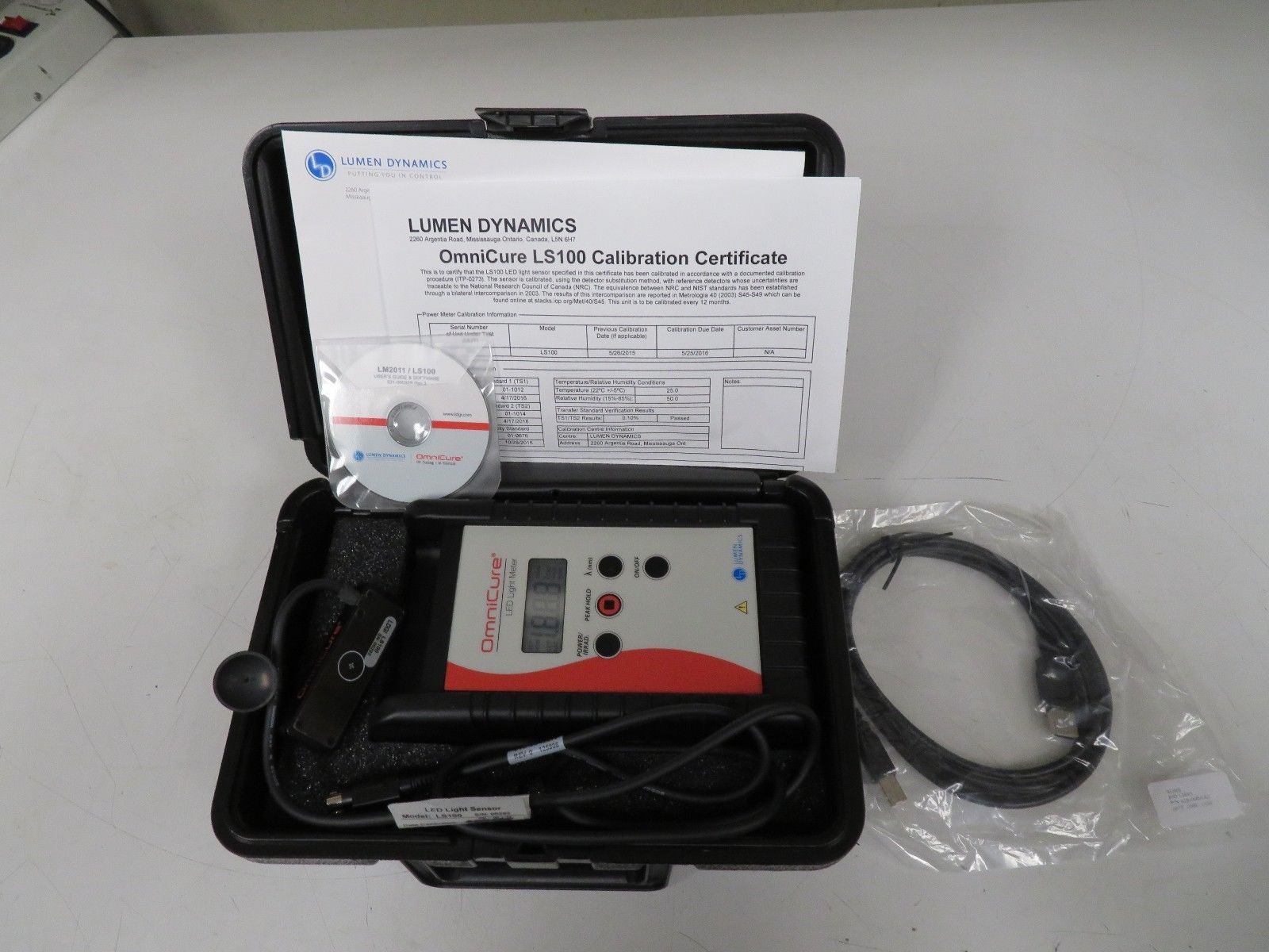 Lumen Dynamics Omnicure LED Light Meter and 50 similar items