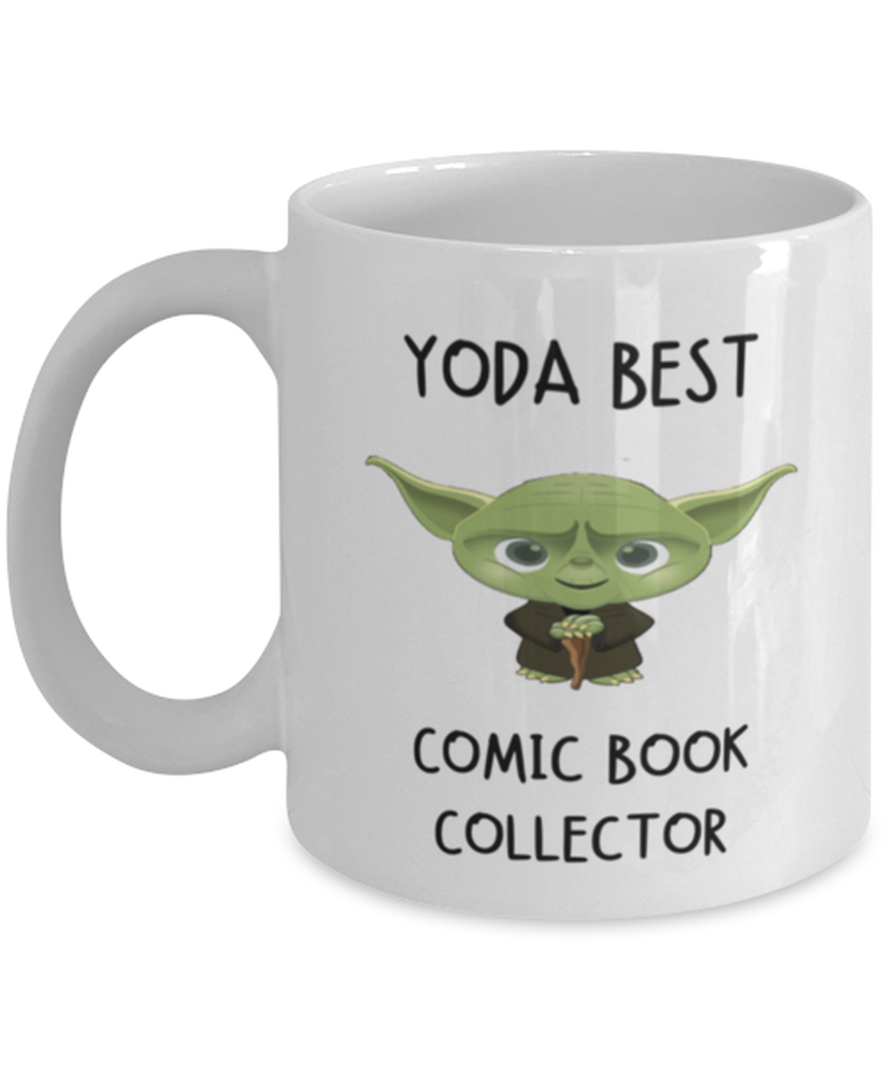 Comic book collector Mug Yoda Best Comic book collector Gift for Men Women