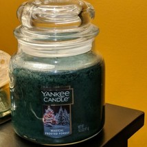 Yankee Jar Candle Magical Frosted Forest New 14.5 oz - $18.81