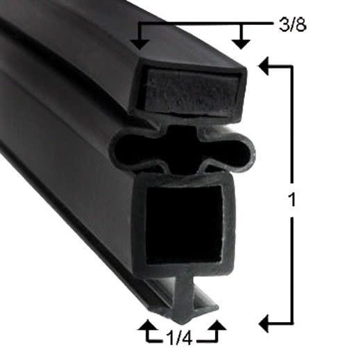 True Gasket 810803 Model GDM49 T49 door cooler freezer GDM49 T49 GEM49 Other