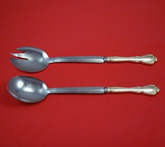 Legato by Towle Sterling Silver Salad Serving Set Modern Custom Made 10 1/2"  - $147.51