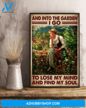 Lose My Mind And Find My Soul Canvas | Beautiful Girl With Flowers Canvas - $49.99