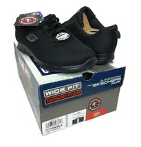 Skechers Work Women&#39;s Size 8 Ghenter Bronaugh Sneakers Black Size 8 (772... - $47.03