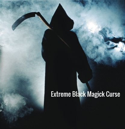 Extreme Black Magick Curse with 12 demons. Warning: pain & total destruction.