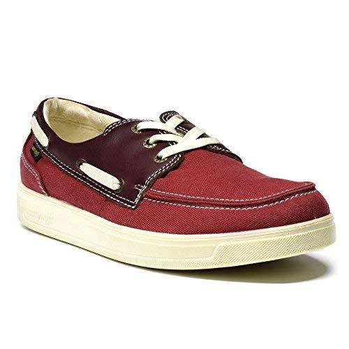 Aerosoft Canvas Shoes for Men (USMen10, Golfo Red) Fashion