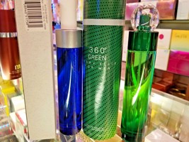 Perry Ellis 360 BLUE | GREEN for Men 3.4 oz 100 ml EDT Spray for Men ** NEW - $69.99