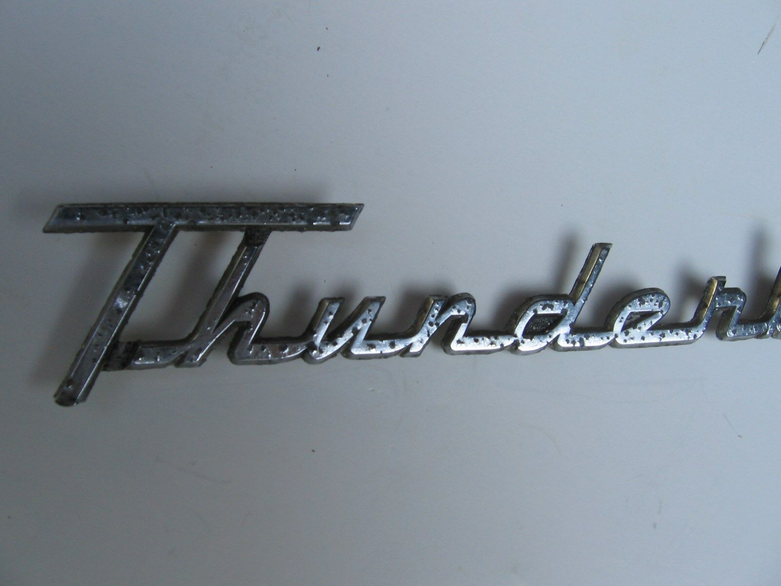 OEM Ford Thunderbird T-Bird Script Emblem Part # BAA-4025622-A Vintage ...