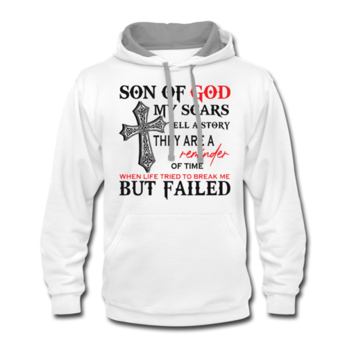 Primary image for Son Of God Contrast Pullover Hoodie Sweatshirt